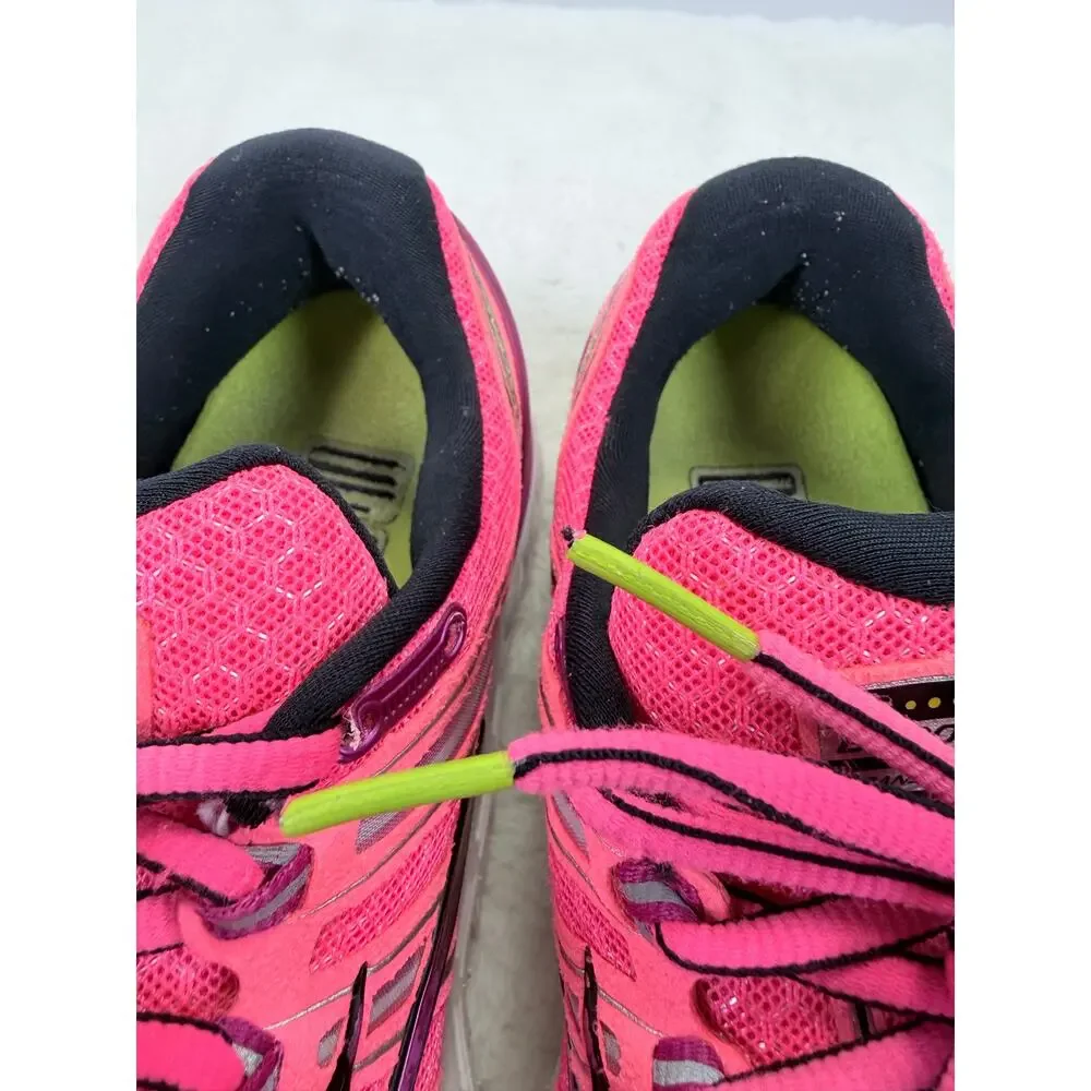 Brooks Transcend 1 Pink Purple Womens Running Shoes Size 8